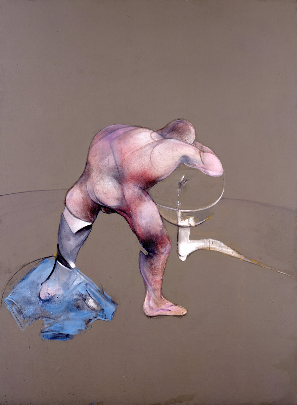 Baconmanatawashbasin1989 90oiloncanvas78x58in.198.12x147.32cm