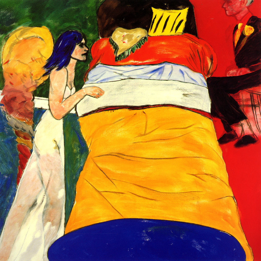 Kitaj, i married an angel, 1990