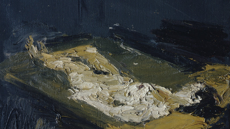 Frank auerbach eow nude lying on her back 1959 c frank auerbach courtesy marlborough fine art