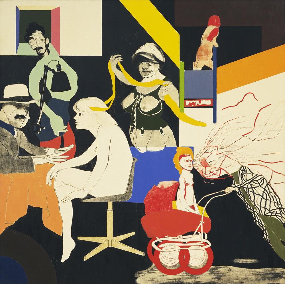 Ohio gang by r b kitaj marlborough