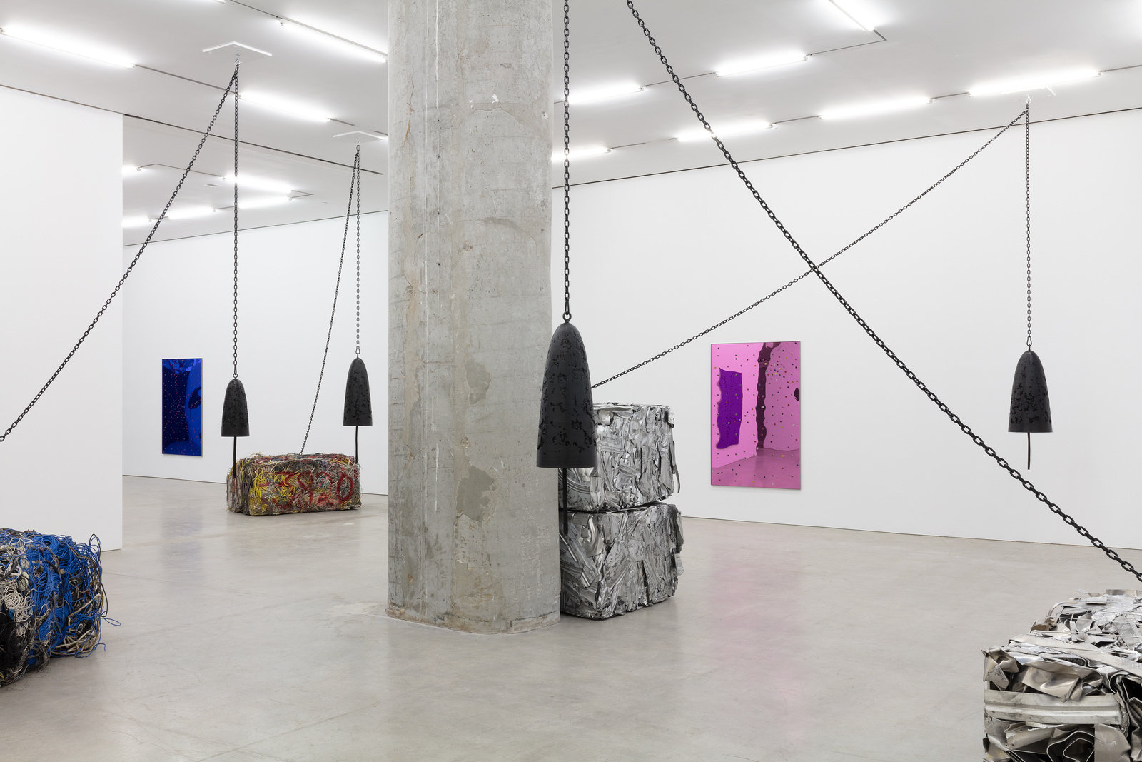 Davina semo. all the world. marlborough contemporary new york. installation view 5 pierre le hors
