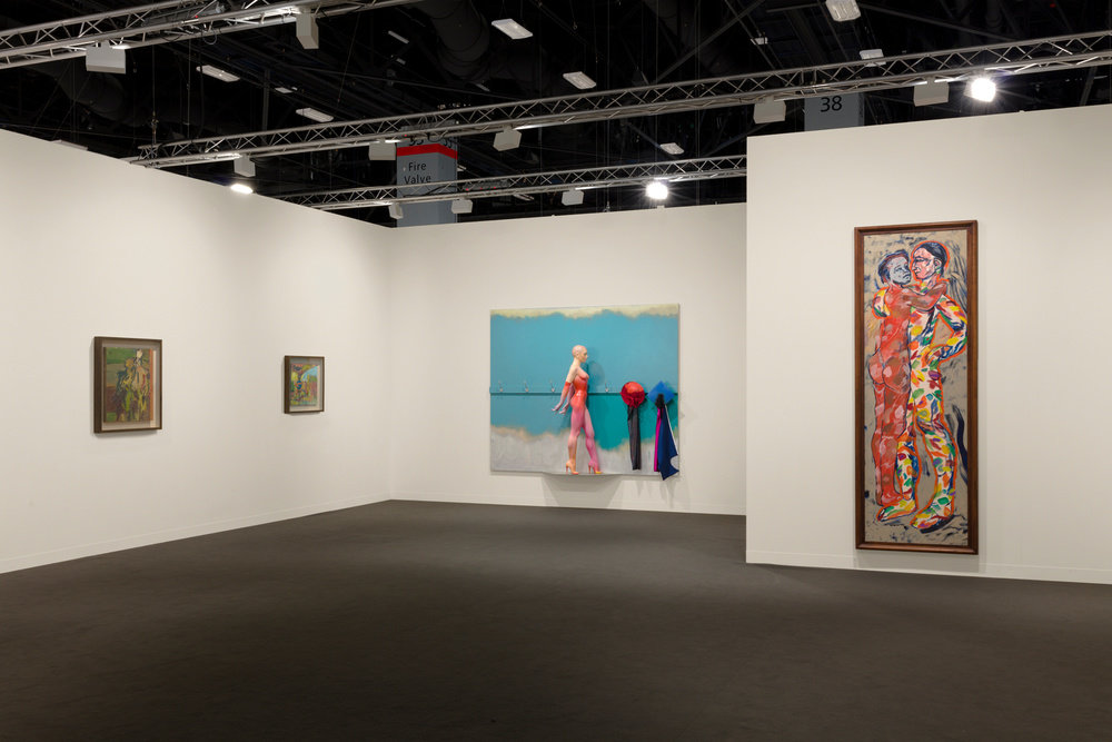 Frank auerbach francis bacon allen jones r b kitaj art basel miami beach 2018 3 marlborough