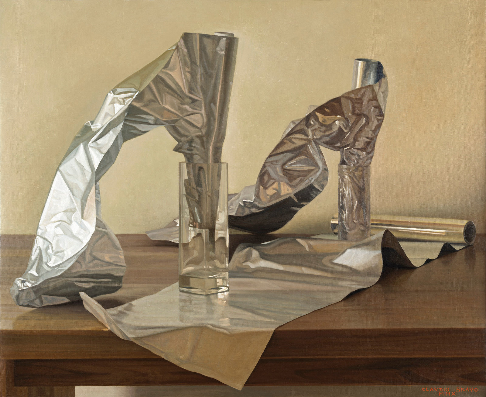 Bravo, aluminios   aluminums, 2010, oil on canvas, 25 5 8 x 31 5 8 in, non 50 887