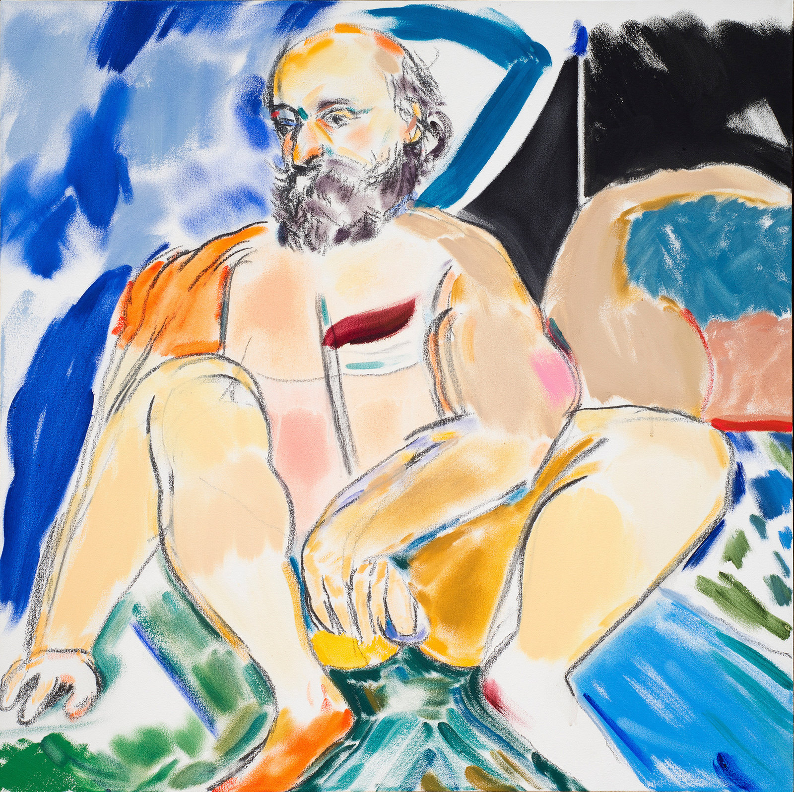 Kitaj fl cezanne after pissaro 2005