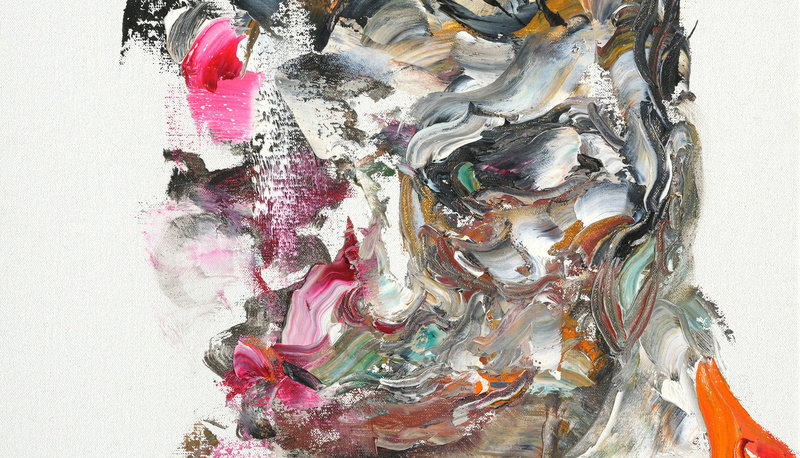 Hambling, sebastian horsley ix, 2011, oil on canvas, 21 x 17 in., 53.3 x 43.2 cm