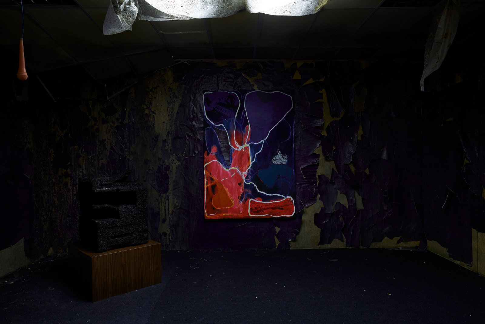 Freeman and lowe. colony sound (r.10 the final room). marlborough, london installation view 13 luke walker