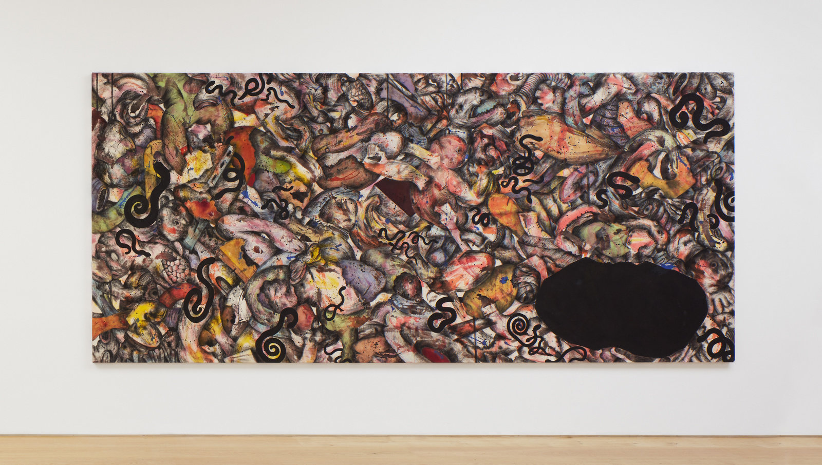 Ahmed alsoudani. marlborough contemporary london. installation view 9