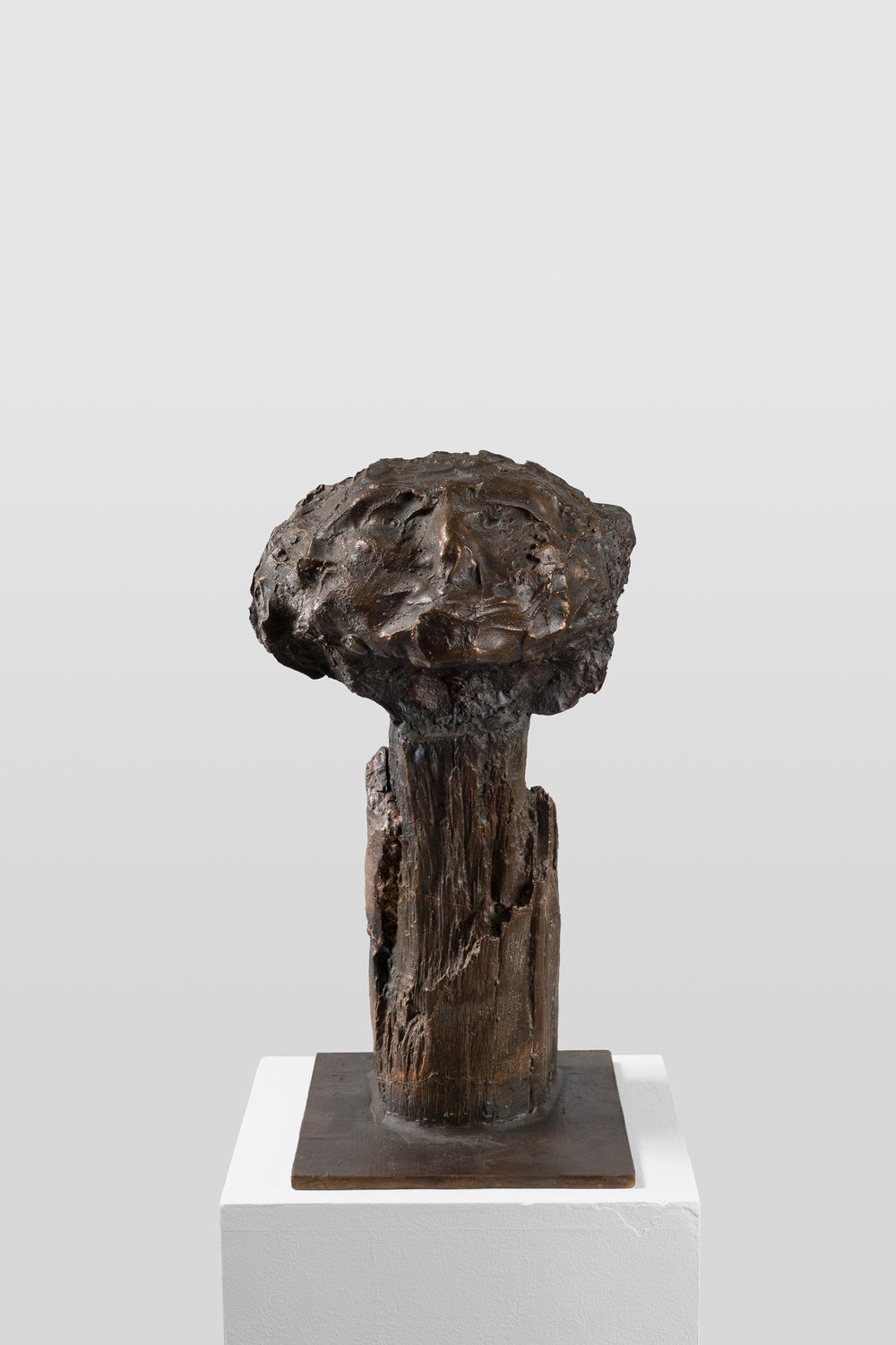 Abakanowicz, anonim 3 (view 1), 2009, bronze, 18 3 4 x 9 1 2 x 10 3 4 in., 47.6 x 24.1 x 27.3 cm, non 49.962 lance brewer