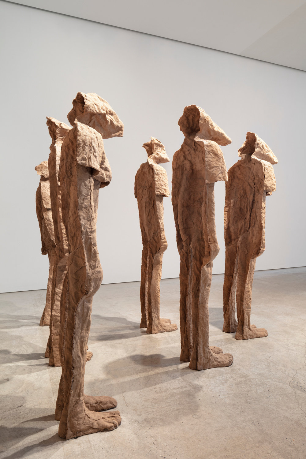 Installation view 6 by magdalena abakanowicz and anselm kiefer marlborough new york
