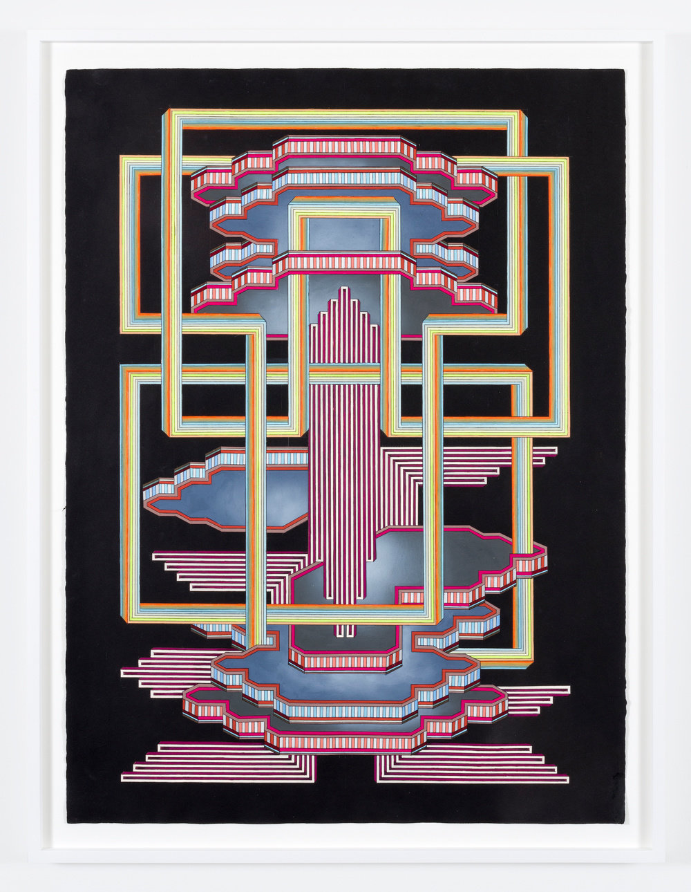 Fakeswitches2015gouacheandinkonpaper3318x2538in.81.14x64.45cmcnon57.550